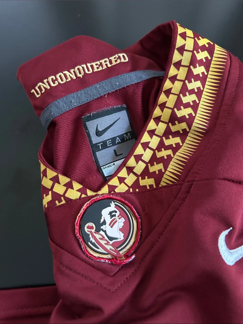 FSU Nike Football Jersey - Large (Authentic)